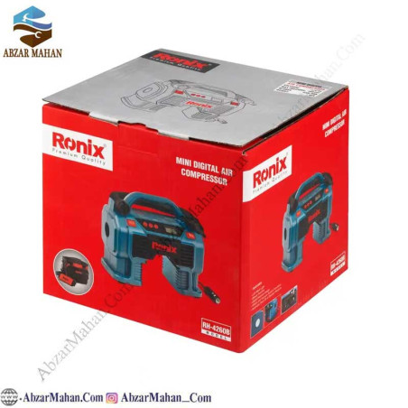 مینی کمپرسور سه کاره فندکی رونیکس ronix مدل RH-4260B مینی کمپرسور سه کاره فندکی رونیکس ronix مدل RH-4260B