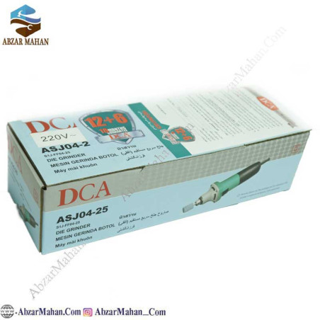 فرز انگشتی گلو کوتاه سه نظام دار 260 وات دی سی ای DCA مدل ASJ04-25 فرز انگشتی گلو کوتاه سه نظام دار 260 وات دی سی ای DCA مدل ASJ04-25