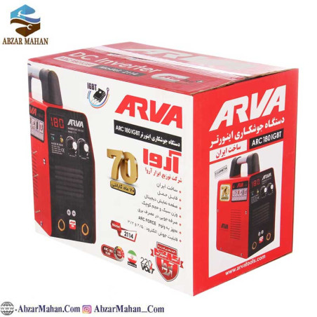 اینورتر جوشکاری 180 آمپر آروا ARVA مدل 2114 اینورتر جوشکاری 180 آمپر آروا ARVA مدل 2114