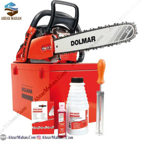 اره زنجیری بنزینی 2300 وات دولمار DOLMAR مدل PS-45 اره زنجیری بنزینی 2300 وات دولمار DOLMAR مدل PS-45